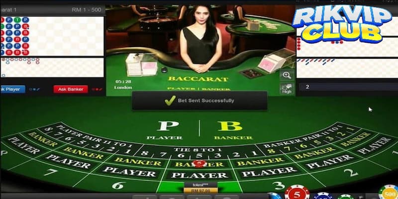 Tính năng hấp dẫn trong game baccarat Rik vip đỉnh cao